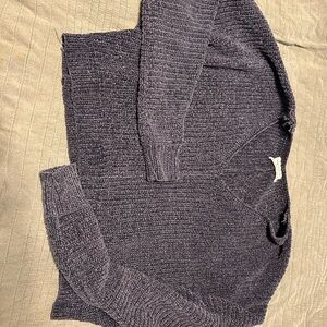 Urban Outfitters Gray V-Neck Sweater